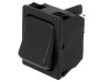 Comutator Rocker DPDT ON-ON 10A 250VAC Negru