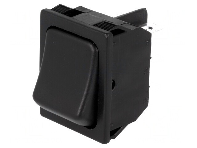 Comutator Rocker DPDT ON-ON 10A 250VAC Negru