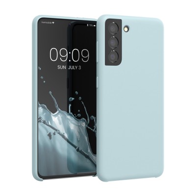 Husa pentru Samsung Galaxy S21, Silicon, Verde, 54056.200 foto