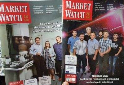 Doua reviste Market Match, oct 2018 si sept 2019 foto