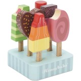 Le Toy Van Wooden Ice Lollies set de jucării din lemn 3 y+ 7 buc