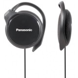 CASTI Panasonic , pt. smartphone, cu fir, clip, microfon nu, conectare prin Jack 3.5 mm, negru, &quot;RP-HS46E-K&quot; (timbru verde 0.18 lei)