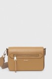 Dkny poseta de piele culoarea bej, R42E3E21