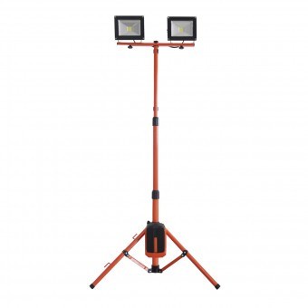 Redback ED40 Stand proiectoare LED acumulatori 40V, 2x20W, solo - 6945372101082 foto