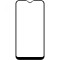Folie Protectie Ecran OEM pentru Samsung Galaxy A02, Sticla securizata, Full Face, Full Glue, 10D, Neagra
