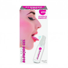 Gel pentru sex oral, Oral Optimizer Blowjob ERO, aroma de capsuni, 50 ml