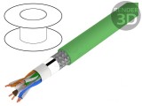 Cablu Ethernet Industrial HELUKAT 250IND S/FTP 4x2x22AWG