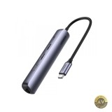 Hub USB-C UGREEN CM418 (10919) 2 x USB-A 3.0 - 1 x USB-C - 1 x HDMI - 1 x RJ45 Gri