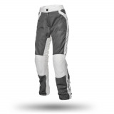 Pantaloni Moto Adrenaline Meshtec Lady 2.0, Gri/Alb, Marime XL