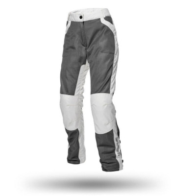Pantaloni Moto Adrenaline Meshtec Lady 2.0, Gri/Alb, Marime XL foto