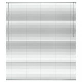 Jaluzele din aluminiu, 140 x 220 cm, argintiu