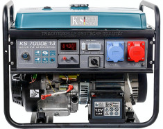 Generator profesional mono/trifazat 5.5 kW, KS 7000E1/3 Konner &amp;amp; Sohnen,benzina foto