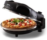 Cuptor pizza Ariete 917, piatra de argila antiaderenta, 1200W, negru