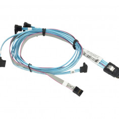 Cablu Supermicro Internal MiniSAS to 4 SATA Right Angle 50/50/60/70cm with Sideband 70cm Cable CBL-0288L