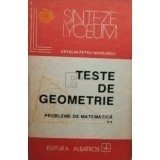 Catalin Petru Nicolescu - Teste de geometrie. Probleme de matematica, vol. 2 (Editia: 1986)
