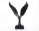 Statueta &quot;Bird&quot; Black din rasina