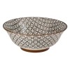 Bol Ceramic, Model Rotund, Diverse Modele, Multicolor, Diametru 21 cm, Capacitate 960 ml, Oem