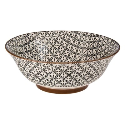 Bol Ceramic, Model Rotund, Diverse Modele, Multicolor, Diametru 21 cm, Capacitate 960 ml foto