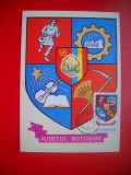 HOPCT MAXIMA ROMANIA NR 1108 BOTOSANI -STEMA JUDETULUI/ HERALDICA