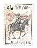 Belgia - Ziua timbrului, 1973 - obliterat