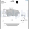 Placute Frana Delphi LP3551 Frana Disc Dacia Renault Nissan Mercedes-Benz