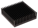 Radiator Extrudat Negru 53.3x53.3x16.5mm