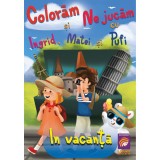 Cumpara ieftin Coloram si ne jucam cu Ingrid, Matei si Pufi. In vacanta, Ioana Cristina Vladoiu, Lizuka Educativ