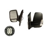 Oglinda exterioara Ford Transit/Tourneo, 01.2014-, Ford Transit/Tourneo, 01.2014- , partea Stanga, culoare sticla crom, sticla convexa, carcasa cu te