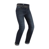 Blugi Moto Barbati PMJ Legend Cafe Racer Slim Fit Marime 30 Albastru protectii Twaron