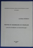 Myh 32f - Lavinia Popescu - Textes et grammaire du francais - ed 2012