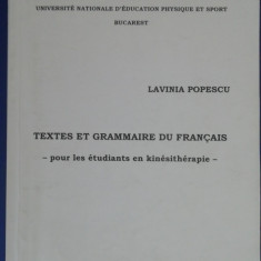 myh 32f - Lavinia Popescu - Textes et grammaire du francais - ed 2012