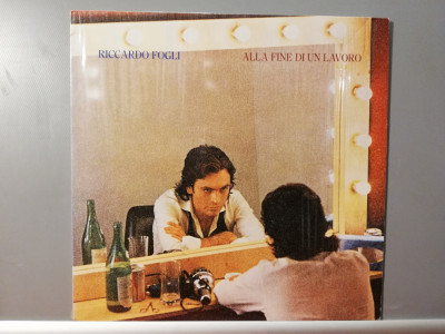 Riccardo Fogli &amp;ndash; Alla Fine Di Un Lavoro (1980/Ariola/RFG) - Vinil/Vinyl/ca Nou foto