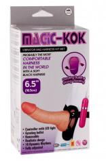 Magic-Kok Vibrator And Harness Kit foto