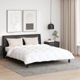 vidaXL Pilotă Altele cu pernă 3 pcs Alb 260 x 220 cm Jos