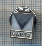 AX 129 INSIGNA - ,,VARTA&quot; CELEBRUL PRODUCATOR GERMAN DE BATERII-PT. COLECTIONARI