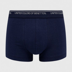 United Colors of Benetton Boxeri bărbați, culoarea albastru marin