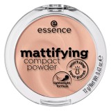 Pudra compacta matifianta Perfect Beige, 12g, Essence