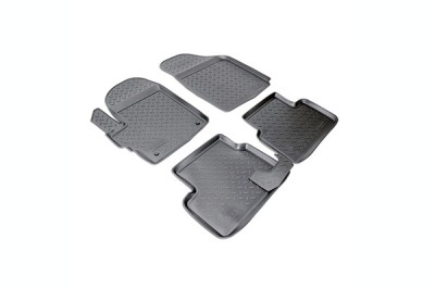 SET COVORASE AUTO CAUCIUC FIT CHEVROLET SPARK (2005-2011) - 5 PCS foto