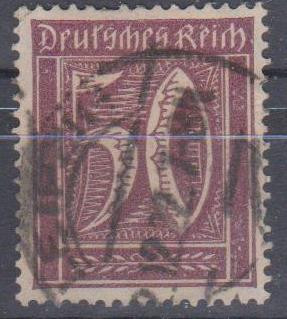 Germania - Deutsches Reich - 1921, stampilat (G1) foto
