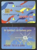 Romania 1995 Telephone card Abstract design Rom 10 CT.036