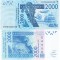 Statele Africii de Vest 2 000 Franci Togo 2019 UNC