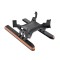 Tren de aterizare pliabil marca STARTRC compatibil cu drona DJI Avata 2, negru cu portocaliu