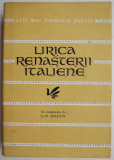 Lirica Renasterii italiene