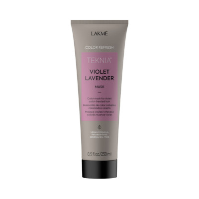 Masca coloranta cu pigment violet, Lakme Teknia, Refresh Violet Lavender Treatment, 250ml foto