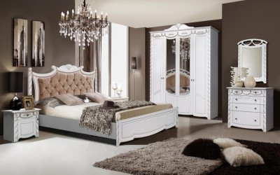 Dormitor Jasmin Lux Crem foto