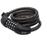 Lanț anti - furt cu parolă, trotinete / biciclete / scutere electrice, 1,1 m, model 2, negru | Motorevolution