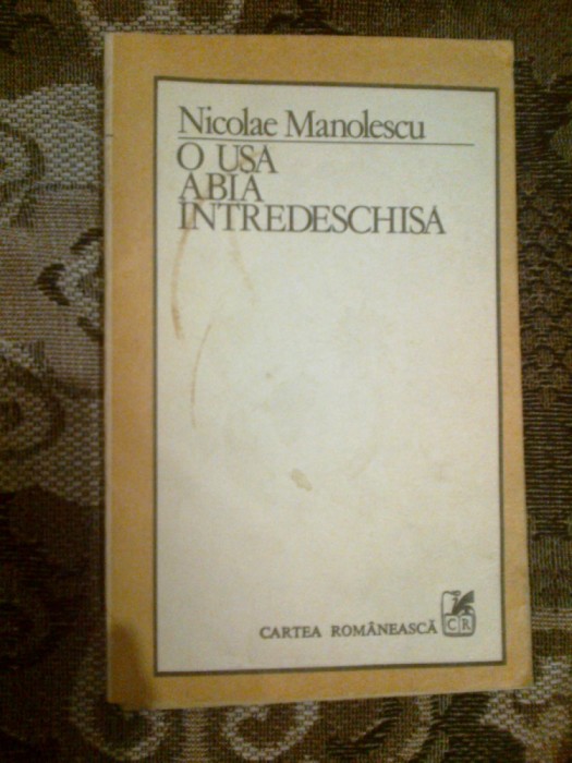 a3b O USA ABIA INTREDESCHISA -NICOLAE MANOLESCU