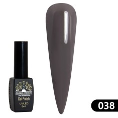 Oja semipermanenta Black Elite, Global Fashion 8ml, 038