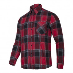 Camasa flanel cu carouri / rosu - 2xl/h-188