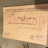 OBCT1 Ministerul Muncii Vijnita Plic